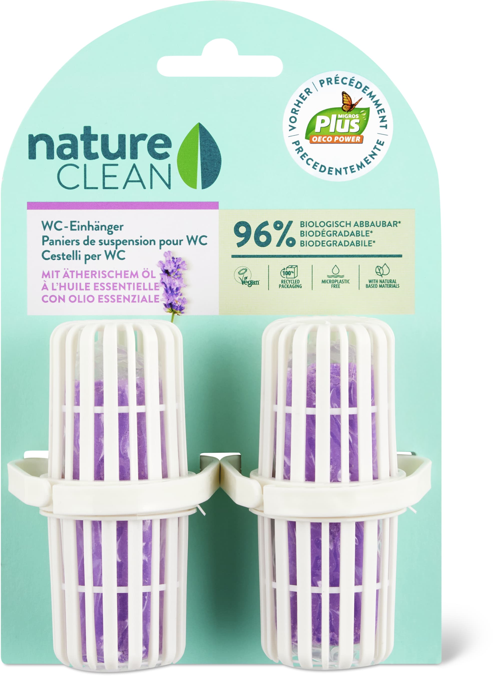 WC-Einhänger Lavender, vegan